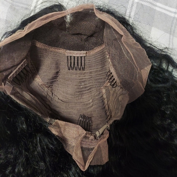 Human hair blend lace wig - Picture 2 of 10